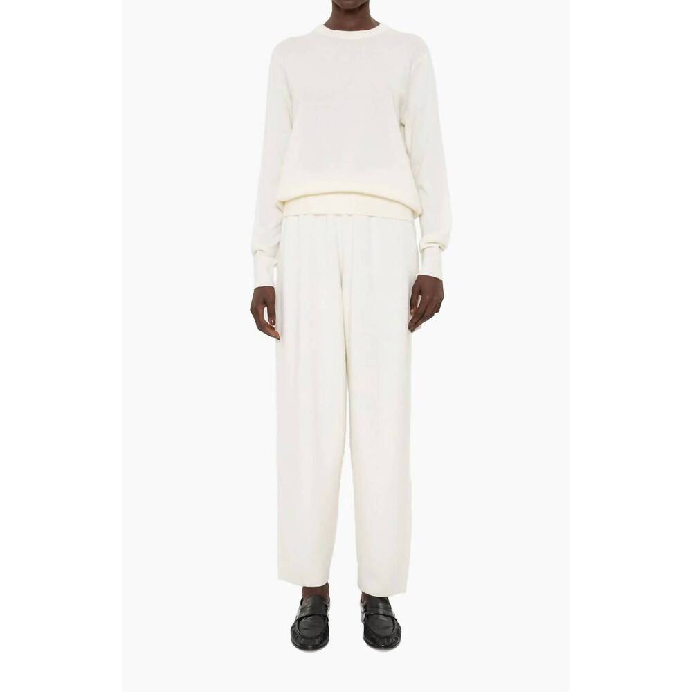 NEW ARCH4 CASHMERE hayden cashmere trouser in ivory